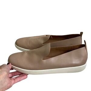 SAVA WOMEN'S SAVA NELL SLIP-ON leather eucSHOES in‎ beige size 40m-USA 9.5-10m